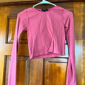 Forever 21 Cropped Longsleeve